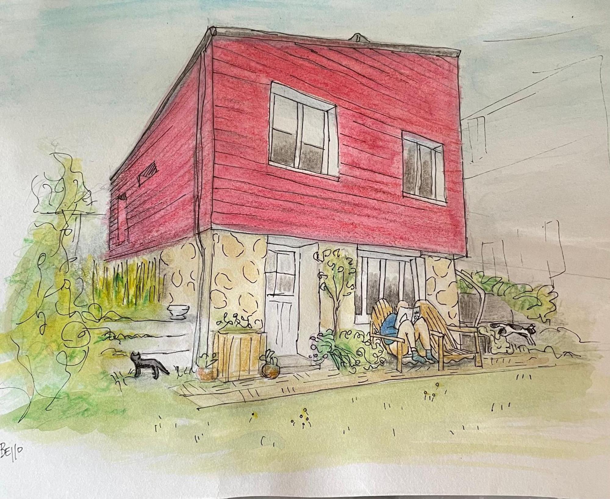 La Maison Rouge Séjour chez l'habitant Trouville-sur-Mer